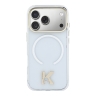 Karl Lagerfeld для iPhone 17 Pro чехол IML K HEAD Metal logo & Camera прозрачный (MagSafe)