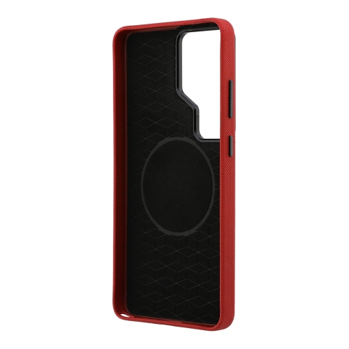 BMW для Galaxy S26 Ultra чехол M-Series PU Full Wrapped Metal logo & Cam Hard Red (MagSafe)