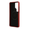 BMW для Galaxy S26 Ultra чехол M-Series PU Full Wrapped Metal logo & Cam Hard Red (MagSafe)