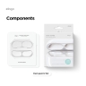 Elago для Airpods Pro 3 защитная пластина для кейса Dust Guard Silver (2 шт)