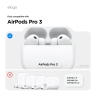 Elago для Airpods Pro 3 защитная пластина для кейса Dust Guard Silver (2 шт)