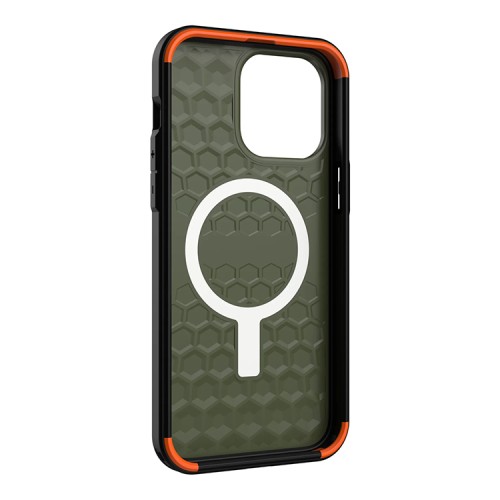 Чехол Urban Armor Gear (UAG) Civilian для iPhone 14 Pro, Olive (Magsafe)