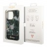 Чехол Guess Jungle w Electroplated camera Hard для iPhone 14 Pro, зеленый
