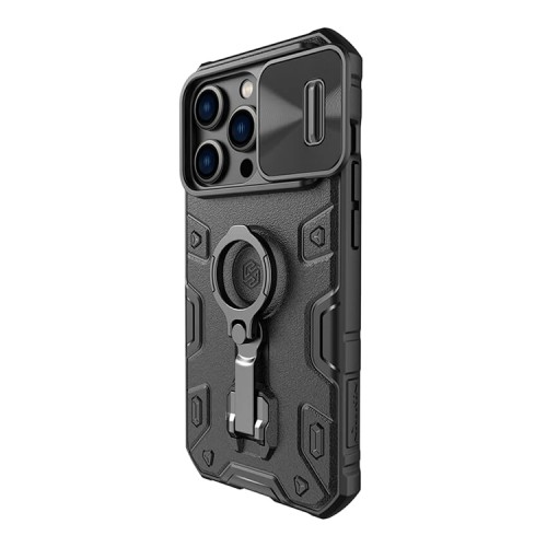 Противоударный чехол Nillkin CamShield Armor Pro для iPhone 14 Pro Max, черный