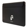 Чехол-папка Lagerfeld Saffiano Sleeve NFT Karl & Choupette для Macbook 13"/14", черный