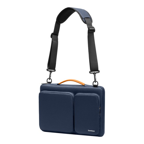 Tomtoc для ноутбуков 15" MacBook Pro/Air сумка Defender Laptop Shoulder Bag A42 Navy Blue