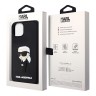 Karl Lagerfeld для iPhone 13 чехол 3D Rubber NFT Karl Ikonik Hard Black