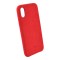 Чехол Toria Alcantara для iPhone X/XS, Lobster (красный)
