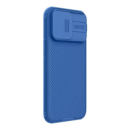 Nillkin для iPhone 15 Pro Max чехол CamShield Pro Blue