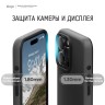 Elago для iPhone 15 Pro Max чехол GLIDE (tpu+pc) Dark Grey/Black (MagSafe)