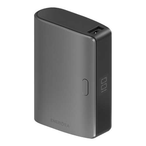 EnergEA АКБ Compac 35, 10000 USB C+A PD/SCP/QC3.0 35w Digital display, Gunmetal