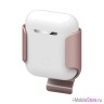 Чехол Elago Carrying clip для AirPods, розовый