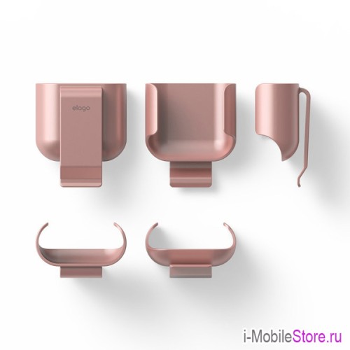 Чехол Elago Carrying clip для AirPods, розовый
