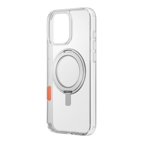 Uniq для iPhone 16 чехол Swivix with 360-Rotating stand Clear (Magsafe)