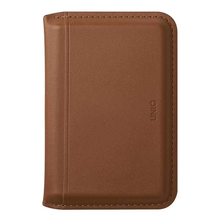 Uniq магн. бумажник Lyden DS Magnetic RFID-blocking wallet Caramel/Ivory