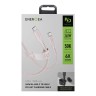 Energea Кабель FLOW USB-C to USB-C PD240W 5A Nanoweave Magnetic tie Pink 1.5m