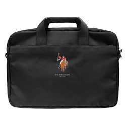 Сумка U.S. Polo Assn. Computer Bag Double horse для ноутбука 15", черная
