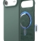Elago для iPhone Air чехол Magnetic Silicone Midnight Green (MagSafe)