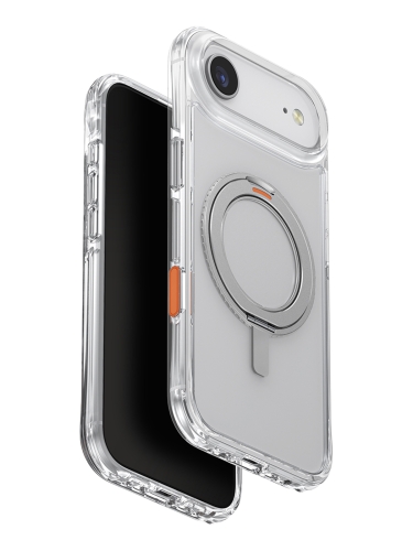 Uniq для iPhone Air чехол Swivix with 360-Rotating stand Lucent Clear (Magsafe)