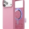 Elago для iPhone 17 Pro Max чехол Magnetic Silicone Hot Pink (MagSafe)