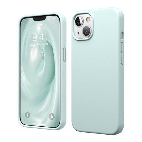 Чехол Elago Soft Silicone для iPhone 13, Mint