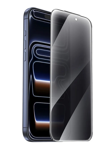 HOCO стекло для iPhone 17 Pro, Bear Shield series Anti-Spy full screen tempered glass Black