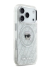 Karl Lagerfeld для iPhone 17 Pro Max чехол IML Karl Head on logo Metal Cam Hard Grey (MagSafe)