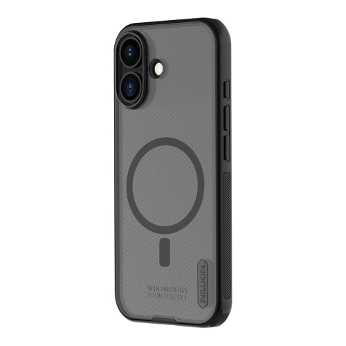 Nillkin для iPhone 17 чехол Super Frosted Shield Pro Magnetic Transparent Black