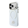 Karl Lagerfeld для iPhone 17 Pro Max чехол IML Initials Metal logo & Camera прозрачный (MagSafe)
