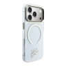 Karl Lagerfeld для iPhone 17 Pro Max чехол IML Initials Metal logo & Camera прозрачный (MagSafe)