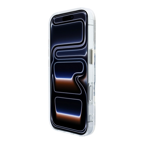 Karl Lagerfeld для iPhone 17 Pro Max чехол IML Initials Metal logo & Camera прозрачный (MagSafe)