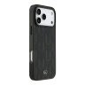 Mercedes для iPhone 17 Pro Max чехол IML Frosted Laurel Leaves Metal Cam Hard Black (MagSafe)