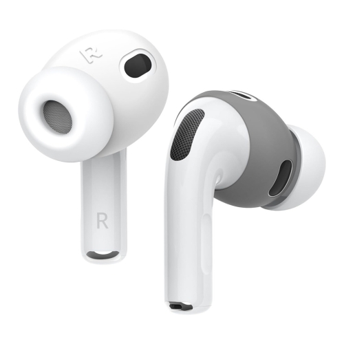 Elago для Airpods Pro 3 накладки на наушники Ear tips Cover Dark grey/White (2 пары)