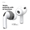 Elago для Airpods Pro 3 накладки на наушники Ear tips Cover Dark grey/White (2 пары)