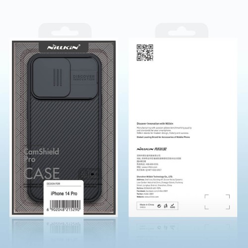 Чехол Nillkin CamShield Pro для iPhone 14 Pro, черный