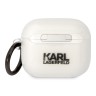 Чехол Lagerfeld TPU with ring NFT Karl для Airpods 3 (2021), прозрачный