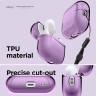 Чехол Elago Clear case для AirPods Pro 2, Deep Purple