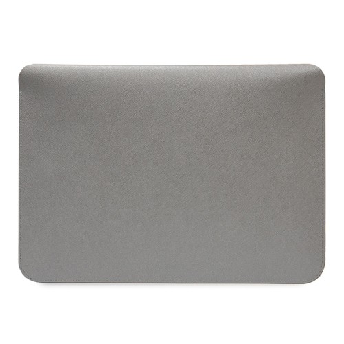 Чехол-папка Lagerfeld Saffiano Sleeve NFT Karl & Choupette для Macbook 13"/14", серебристый