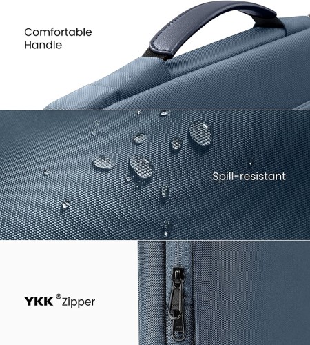 Tomtoc для ноутбуков 16" сумка Defender Laptop Handbag A14 Navy Blue