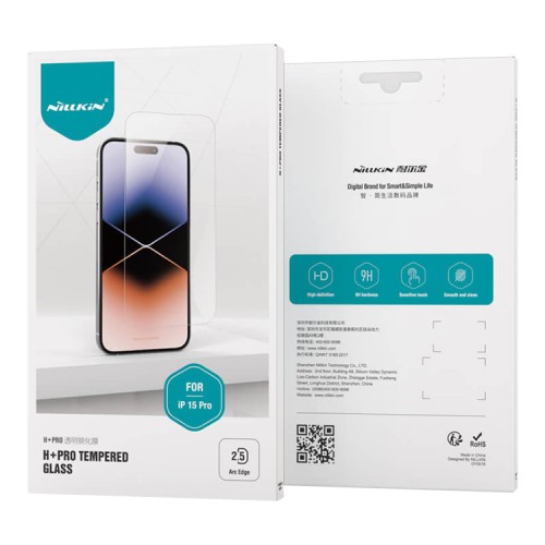 Nillkin стекло для iPhone 15 Pro, H+PRO 2.5D 0.2mm Transparent