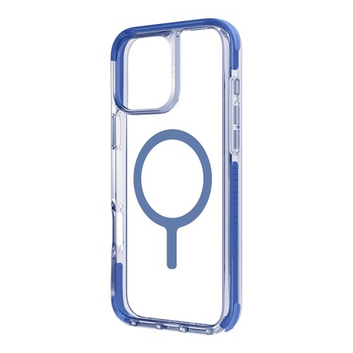 Uniq для iPhone 16 Plus чехол Combat Pearl Blue (MagSafe)