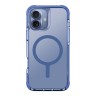 Uniq для iPhone 16 Plus чехол Combat Pearl Blue (MagSafe)