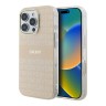 DKNY для iPhone 16 Pro Max чехол PC/TPU Repeat texture Tonal stripe Pink (MagSafe)