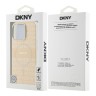 DKNY для iPhone 16 Pro Max чехол PC/TPU Repeat texture Tonal stripe Pink (MagSafe)