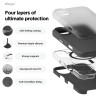 Elago для iPhone 16 чехол Soft silicone (Liquid) Black (MagSafe)