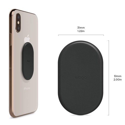 Elago держатель в авто магнитный Hexa Aluminium Magnetic Mount