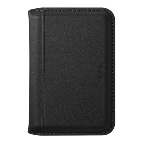 Uniq магн. бумажник Lyden DS Magnetic RFID-blocking wallet Dallas Black/Flint Grey