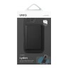 Uniq магн. бумажник Lyden DS Magnetic RFID-blocking wallet Dallas Black/Flint Grey
