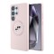 Karl Lagerfeld для Galaxy S25 Ultra чехол Liquid Silicone NFT Karl & Choupette Head Hard Pink (MagSafe)