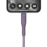 Energea Кабель FLOW USB-C to USB-C PD240W 5A Nanoweave Magnetic tie Purple 1.5m